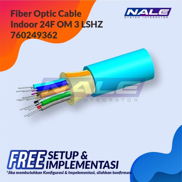 Fiber Optic Cable, Indoor, 24F, OM3, LSZH (760249362)